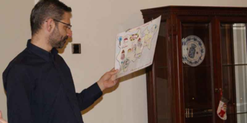 Το 17ο Κλασικό Νηπιαγωγείο επισκέφθηκε τον δήμαρχο Κοζάνης