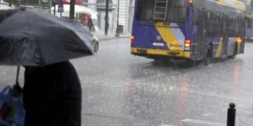 Ποιες περιοχές θα χτυπήσει σήμερα η κακοκαιρία