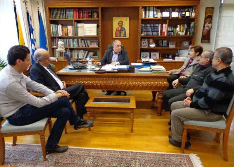 Τον Αντιπεριφερειάρχη Κοζάνης επισκέφθηκε το νέο Δ.Σ.  της Ευξείνου Λέσχης Κοζάνης