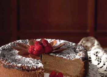 Cheesecake με σοκολάτα και καφέ