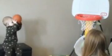 Μωρό… έτοιμο για το ΝΒΑ! Δείτε το video!