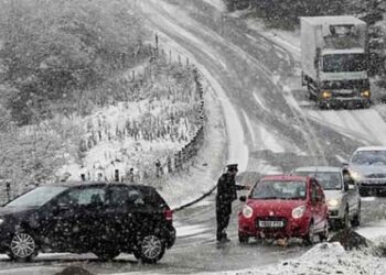 Χιόνια και αντιολισθητικές αλυσίδες στα ορεινά της Βόρειας Ελλάδας