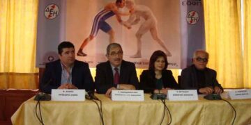 ΣΥΝΕΝΤΕΥΞΗ ΤΥΠΟΥ ΓΙΑ ΤΟ ΠΑΝΕΛΛΗΝΙΟ ΠΡΩΤΑΘΛΗΜΑ ΕΛΛΗΝΟΡΩΜΑΪΚΗΣ ΚΑΙ ΕΛΕΥΘΕΡΑΣ ΠΑΛΗΣ