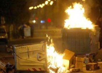 Πυρκαγιά σε κάδους απορριμμάτων σε Κοζάνη και Δεσκάτη