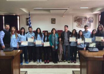 Τους αθλητές της Εορδαϊκής Δύναμης υποδέχθηκε η δήμαρχος Εορδαίας