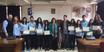 Τους αθλητές της Εορδαϊκής Δύναμης υποδέχθηκε η δήμαρχος Εορδαίας