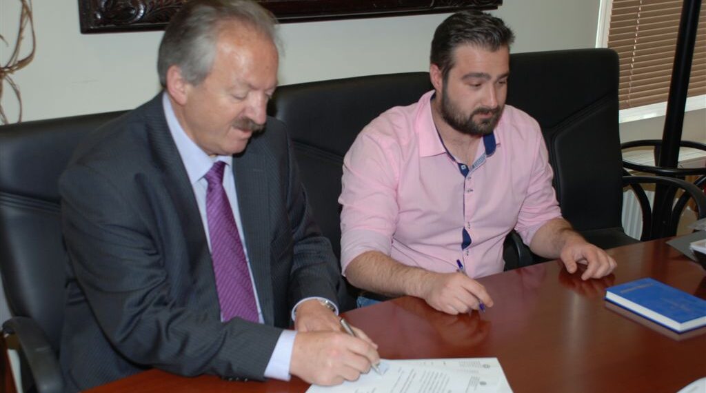 Ο Γιώργος Ηλιάδης, ορκίστηκε, νέος πρόεδρος της δημοτικής κοινότητας Φλώρινας