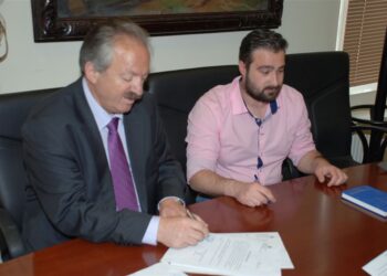 Ο Γιώργος Ηλιάδης, ορκίστηκε, νέος πρόεδρος της δημοτικής κοινότητας Φλώρινας