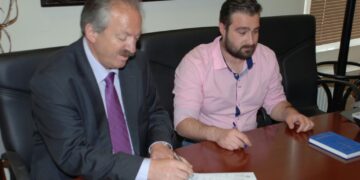 Ο Γιώργος Ηλιάδης, ορκίστηκε, νέος πρόεδρος της δημοτικής κοινότητας Φλώρινας