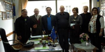 Επίσκεψη Θέμη Μουμουλίδη στα γραφεία της ΠΟΑΕΑ Πτολεμαΐδας