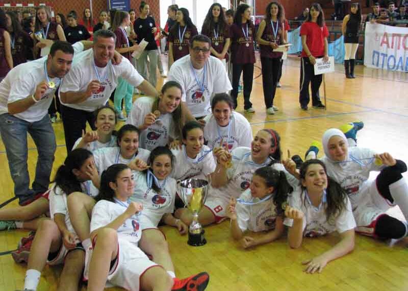 Ο Πρωτέας Βούλας πρωταθλητής Νεανίδων στο μπάσκετ