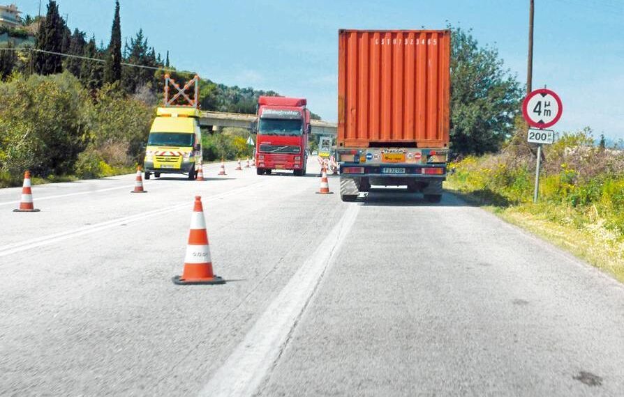 Εργοτάξια ξανά στις εθνικές οδούς έπειτα από 3 χρόνια