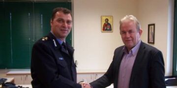 Συνάντηση του κ. Γενικού Αστυνομικού Διευθυντή Περιφέρειας Δυτικής Μακεδονίας με το Διοικητή Περιφερειακής Διοίκησης Πυροσβεστικής Υπηρεσίας Δυτικής Μακεδονίας