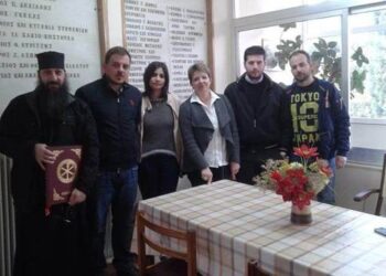 Φάρμακα παρέδωσε η ΟΝΕΔ Κοζάνης στο Τιάλλειο Εκκλησιαστικό γηροκομείο