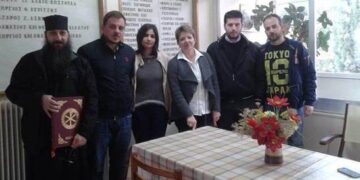 Φάρμακα παρέδωσε η ΟΝΕΔ Κοζάνης στο Τιάλλειο Εκκλησιαστικό γηροκομείο