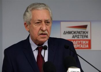 Την παραίτησή του από πρόεδρος της ΔΗΜΑΡ προανήγγειλε ο Φώτης Κουβέλης