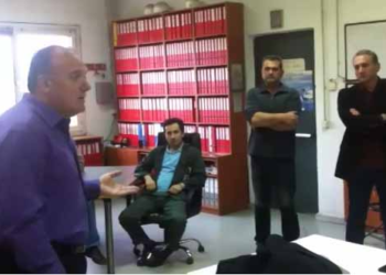 Δείτε το Βίντεο: Παντελής Καραλευθέρης :Τα ακούει και τα λέει στους εργαζόμενους στον ΑΗΣ Μελίτης