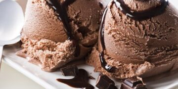 Frozen yogurt με σοκολάτα