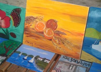 Έκθεση ζωγραφικής στο εργαστήρι της Τούλας Χαριτίδου στην Πτολεμαΐδα