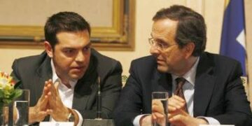 Τι θα κάνουν σε ένα τραπέζι Τόμσεν, Σαμαράς, Τσίπρας;
