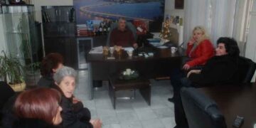 Ευχές στον Δήμαρχο Σερβίων-Βελβεντού από τον Σύλλογο Γυναικών Σερβίων