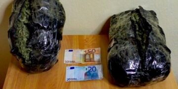 Προσπάθησε να περάσει πάνω από 2 κιλά κάνναβης από τα Ελληνοαλβανικά σύνορα