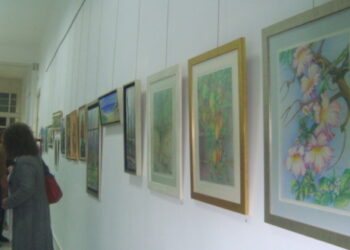 Ευχαριστήριο της Ευθαλίας Ζήση για την φιλοξενία και την προβολή της Έκθεσης με τίτλο «Αφιέρωμα»