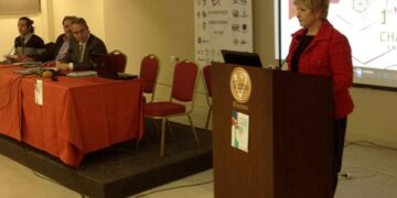 Η Μαρία Κόλλια – Τσαρουχά στη Φλώρινα- Με αφορμή την 1η Βαλκανική Συνάντηση Επιμελητηρίων