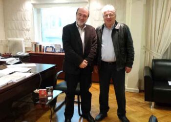 Η φορολόγηση των κροκοπαραγωγών στο τραπέζι των επαφών μεταξύ Συνεταιρισμού Κροκοπαραγωγών Κοζάνης και υφυπουργού Οικονομικών, Τρύφωνα Αλεξιάδη