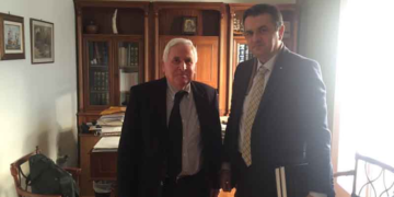 Συνάντηση Γ. Κασαπίδη με τον Πρόεδρο της ΑΣΠΕ, Β. Θεοτοκάτο για το δημογραφικό στην Αθήνα