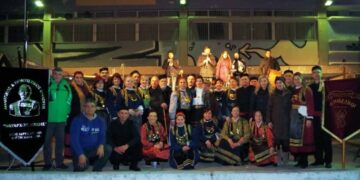 Καταχειροκροτήθηκαν οι “Μακεδνοί” της Κοζάνης στο γλέντι τους στην Καλαμαριά