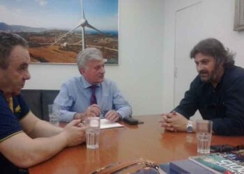 Συνάντηση “Σπάρτακου” με τον Διευθυντή Παραγωγής ΔΕΗ Α.Ε. Ιωάννη Κοπανάκη