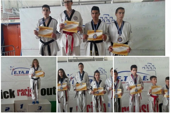 21 μετάλλια για την Μακεδονική Δύναμη Κοζάνης στο 2ο Προκριματικό Tae Kwon Do