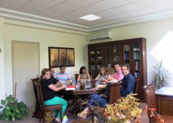 Κλιμάκιο του ΣΥΡΙΖΑ Π.Ε. Κοζάνης στον Πρόεδρο του ΤΕΙ Δυτικής Μακεδονίας