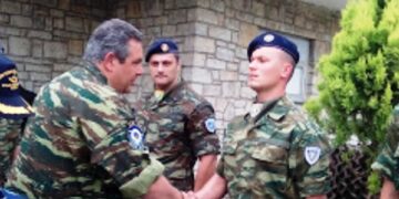 Επίσκεψη στο φυλάκιο Νίκης στην Φλώρινα του Υπουργού Εθνικής Άμυνας Πάνου Καμμένου