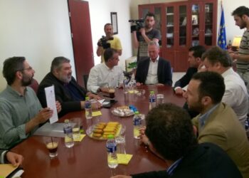 Στην Περιφέρεια αυτή την ώρα ο Υφυπουργός ΠΑΠΕΝ Π. Σγουρίδης