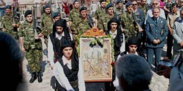 Πανηγυρικός εορτασμός στην Ιερά Μονή Αγίου Ιωάννη Βαζελώνος Ελλησπόντου – Υποδοχή των λειψάνων του Αγίου Σωφρονίου, Επισκόπου Αχταλείας