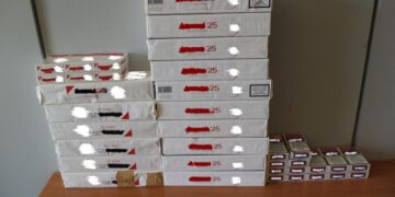 Σύλληψη 66χρονου στην Φλώρινα για κατοχή αδασμολόγητων τσιγάρων