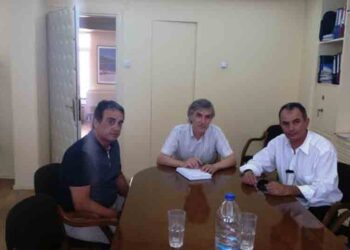 Συνάντηση ΓΕΝΟΠ/ΔΕΗ-ΚΗΕ με τον Γενικό Διευθυντή Υποστηρικτικών Λειτουργιών της ΔΕΗ Α.Ε. Ν. Αραβαντινό