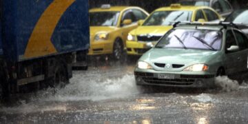 Απότομη αλλαγή του καιρού με καταιγίδες και χαλάζι