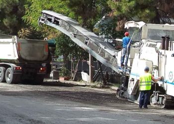 Περιοδική κατάληψη οδοστρώματος οδού Παύλου Μελά στην Κοζάνη λόγω εργασιών