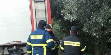 Εκτενείς υλικές ζημίες από πυρκαγιά σε αποθήκη στην Εράτυρα