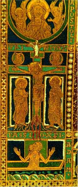 1 Throne of Grace, portable altar from germany 1132