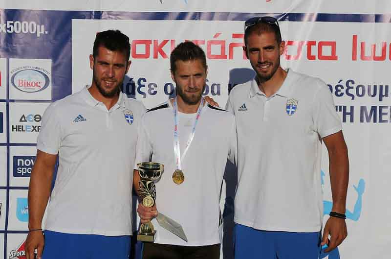 Βίκος Street Relays Ιωάννινα 2016 - Απονομή 10χλμ Τσι-λης-Τζιάλλας
