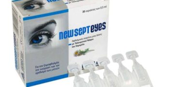 Newsept Eyes: Νέο προϊόν από τη Newsept με οφθαλμικές σταγόνες μιας χρήσης!