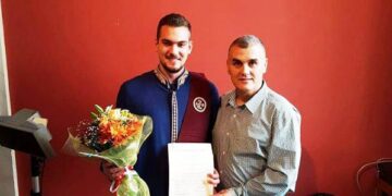 Συγχαρητήριο του Συλλόγου Μακεδονικής Δύναμης προς τον παγκόσμιο πρωταθλητή Taekwondo Π. Πατιά για την κατάκτηση του πτυχίου του