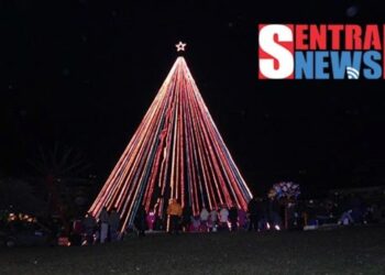 Πραγματοποιήθηκε το άναμμα του Μεγάλου Δένδρου στην Καστοριά