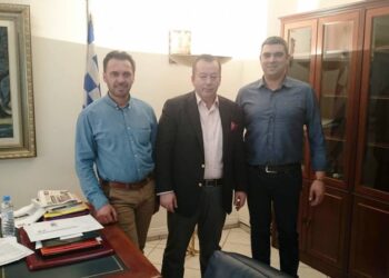 Συνάντηση του Αντιπεριφερειάρχη Αγροτικής Ανάπτυξης και του προέδρου της Αγροδιατροφικής Σύμπραξης Δ. Μακεδονίας με τον Υφυπουργό Β. Κόκκαλη