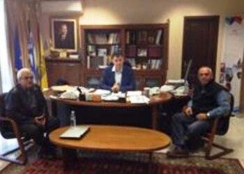 Τον Αντιπεριφερειάρχη της Π.Ε. Γρεβενών επισκέφθηκε το τμήμα AHEPA Κοζάνης