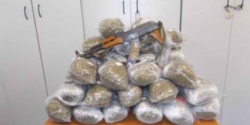 Σύλληψη 29χρονου στην Φλώρινα για εισαγωγή –  μεταφορά ναρκωτικών ουσιών και παράνομη οπλοκατοχή